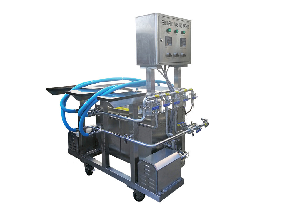 雙工位手動啤酒桶清洗機(jī)