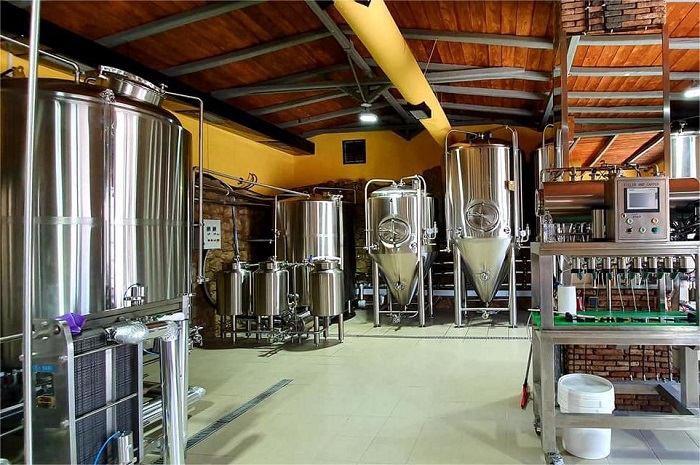 山東天泰啤酒設(shè)備啤酒廠案例